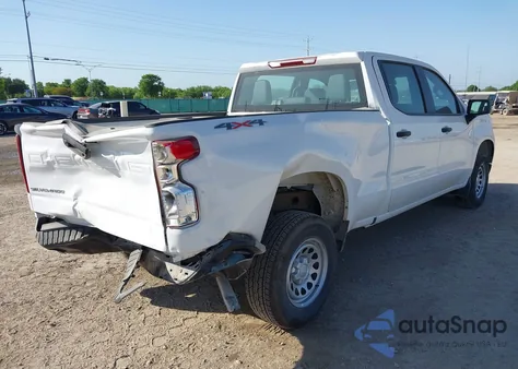 2024 Chevrolet Silverado 1500 4Wd Standard Bed Wt z USA, uszkodzony, nr VIN 1GCUDAEDXRZ342524